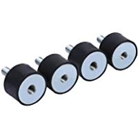 Yosoo 4pcs M6 Amortiguador antivibración Monturas de goma silentblock coche barco bobinas